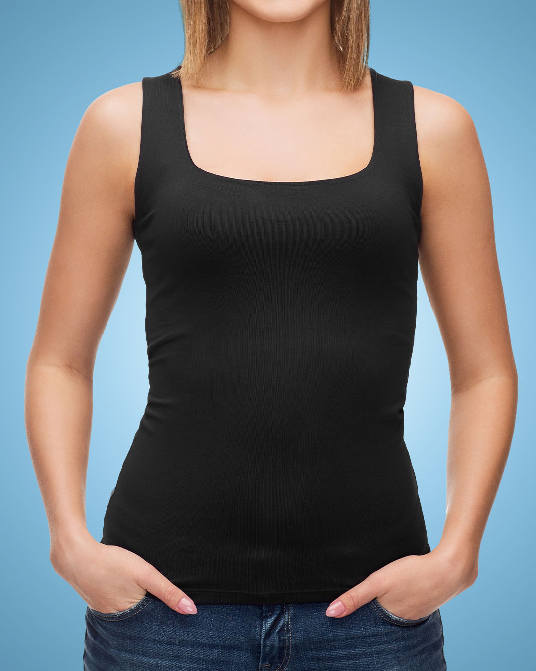 Men's Black Tank Tops